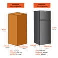 thumbnail image 4 of Refrigerador 7.3 pies White Westinghouse TOP MOUNT 206 Litros WWCR073206LTMHS, 4 of 4