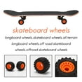 thumbnail image 6 of Off Road Skateboard Longboard Wheels ( 4 Contains Bearing Sleeve), 6 of 8