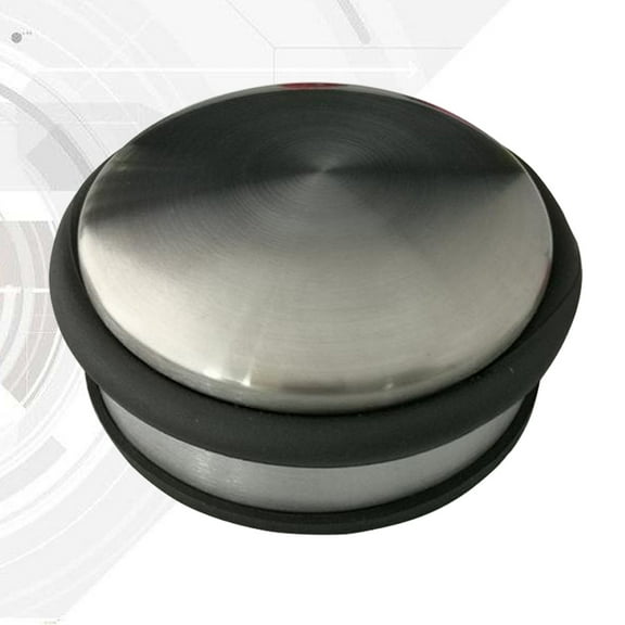 LEORX Floor Door Stoppers for Parents Stainless Steel 1Pack