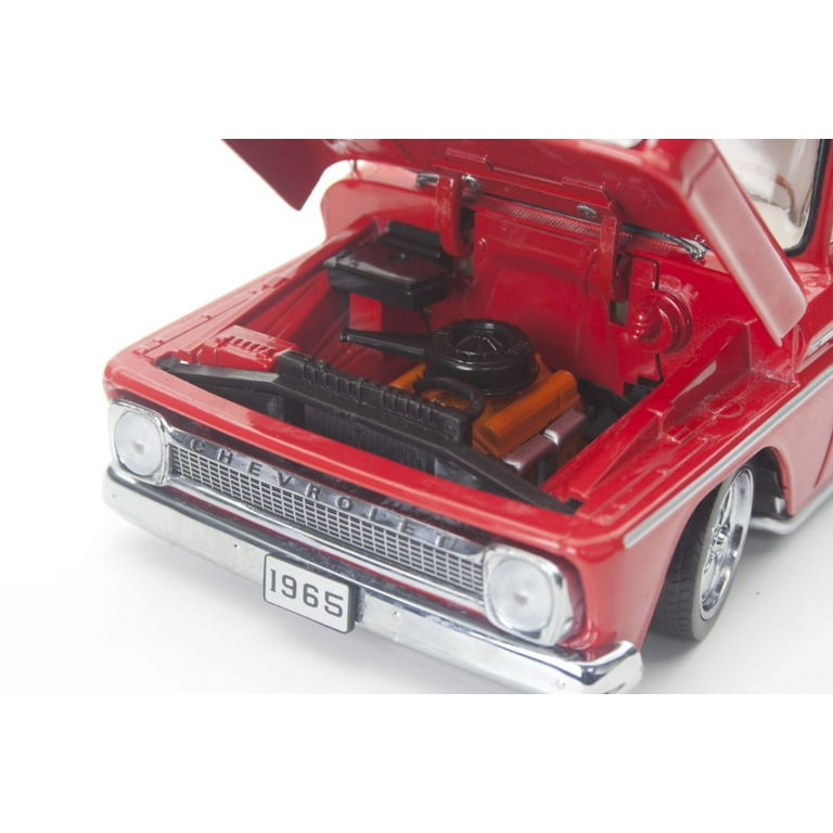 1/18 シボレーC-10スタイル ピックアップ ローライダー 1965 レッド 1/18 Sunstar 1965 Chevrolet C-10 Styleside Pickup Lowrider