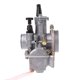 thumbnail image 4 of Silver Carburador Para Carb Pwk Mikuni Con Power Jet 24mm Universal Moto Scooter, 4 of 5