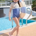 thumbnail image 4 of Flotador inflable para piscina, anillos de piscina con tubo de natación a rayas retro, flotador inflable para piscina, anillos de natación para suministros de piscina de playa de verano, 4 of 5