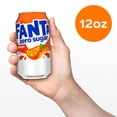 thumbnail image 4 of Fanta Zero Sugar Orange Soda Pop Fridge Pack Cans, 12 fl oz, 12 pack, 4 of 6