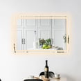 thumbnail image 3 of RADIANCE goods Back Lit Rectangular TouchScreen LED Mirror 3 Color Temperatures 3000K-6000K 36" Wide, 3 of 10