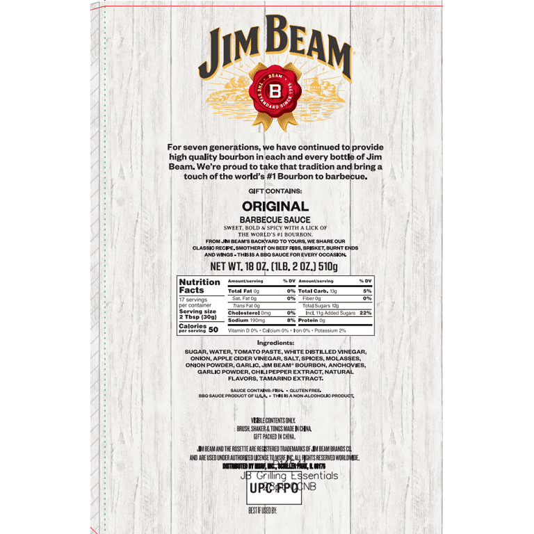 Jim Beam, Pack of 4 Poultry Meat, Instant Read Food Stainless Steel Dial  Mates Barbecue BBQ Tools, Grilling and Baking Steak Thermometers, Set of 4
