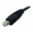thumbnail image 2 of StarTech.com 6ft 4-in-1 USB DisplayPort�� KVM Switch Cable w/ Audio & Microphone (DP4N1USB6) - Video / USB / audio cable - USB, mini-phone stereo 3.5 mm, DisplayPort (M) to USB, mini-phone stereo 3.5 mm, DisplayPort (M) - 6 ft - molded - black - for P/N: SV231DPU, SV231DPUA, 2 of 6