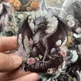thumbnail image 3 of Yoksas Vintage Gothic Fantasy Cryptid Wings Dragon Stickers - 80 Pcs Large Medieval Dark Gothic Rose Dragon Decals for Scrapbooking, Journals, Crafting Decor, 3 of 6