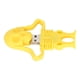 thumbnail image 1 of Unidad Flash USB Dibujos Animados ANGGREK Disco Amarillo Calavera 16GB, 1 of 8