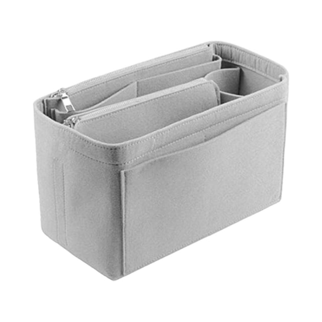 Becaristey Durable And Storage Toiletry Bag Travel With Fine Workmanship And Multiple Colors concrete grey L 30*15*16cm 1Set