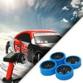 thumbnail image 3 of Wweixi 4piece 26.5mm Racing Tire Metal Wheel Rim For 1/28 Wltoys K969 K979 K989 Metal Upgraded Color Racing Tire WLtoys silver+gold, 3 of 6