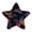 Colorful Butterfly, variant on Star Shape LED Night Light with Auto Sensor Plug in Nightlights for Home Decor Hedgehog Playing The Violin