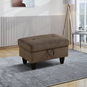 Upholstered Storage Ottoman