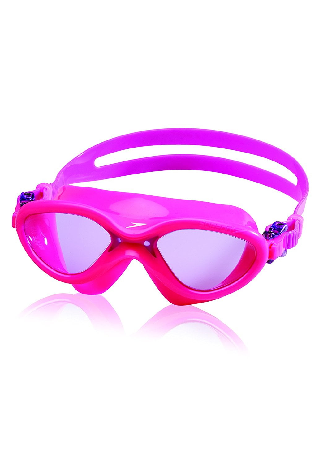 Speedo Kids' Hydrospex Classic Swim Mask, UPF GogglesClassic Swim Goggles 50 Giggles Protection Faces Pieces UV... by