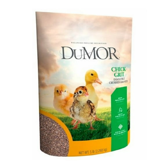 DuMOR 1000238 Poultry Supplies 5 Pounds Package Crushed Granite Form Chick Grit