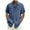 Blue, variant on DLfVUB Men's Linen Shirts Short Sleeve Casual Big and Tall Regular Fit Solid Button Down Holiday Vacation Hawaiian Tees Shirt Tops for Men Beach Summer Wedding Shirt Khaki XL