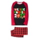thumbnail image 2 of Conjuntos de pijamas navideños familiares a juego Grinch 2024, pijama de Grinch con parte superior y pantalones de pijama a cuadros, pijama de Grinch para niños y adultos para la familia, Mujer XXXL, 2 of 3