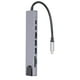 thumbnail image 5 of Hub USB multipuerto 8 en 1 Tipo C a interfaz multimedia HD USB 3.0 USB C RJ45 Tarjeta de memoria Hub USB C, 5 of 5
