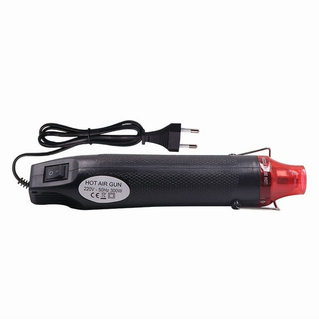 Pistola de aire caliente de 300 W para envolver, hacer manualidades y calentar