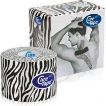 CureTape Art Kinesiology Tape: 2 in. x 16.5 ft. (Zebra)