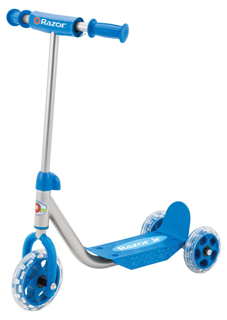 Razor Jr 3-Wheel Lil' Kick Scooter - For Ages 3 and up, Blue - image 5 of 9