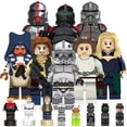thumbnail image 2 of Space SW Series Ahsoka C-3Po Rey Obi-Wan Clon Darth Maul Trooper Mini Acción Bloques De Construcción Juguetes Figura De Niños, 2 of 4