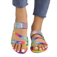 thumbnail image 4 of Nmnitkp Sandals for Women 2025 High-Quality Materials Wedge Sandals for Women Comfortable: Open Toe Sandals with Buckle Ankle Strap, Dressy Low Wedges, Beach Casual Sandals, 4 of 8