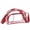 Red-A, variant on Clear Football Bag for Stadium Events, Crossbody Purse with Shoulder Strap, Game Day Bag for Concerts Sports Games,Black