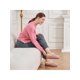 thumbnail image 3 of Women's Bootie Slippers Ladies House Shoes With Bedroom Memory Foam And Indoor Outdoor Rubber Sole, 3 of 4