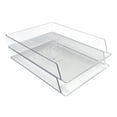 thumbnail image 5 of Pen+Gear Stackable Document Tray, Clear, 12.68” x 9.37” x 1.96”, 5 of 8