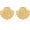 Scallop Shell, variant on Chunky Gold Stud Earrings - Seashell Starfish Vintage Boho Ocean Sea Scallop Shell Statement Earrings