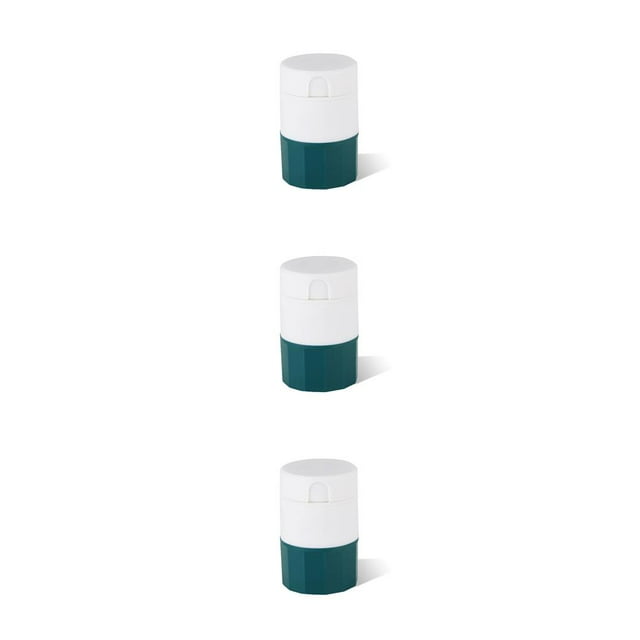 Divisor de píldoras 4 en 1 Wosthever Taza de agua Ranura en forma de V portátil Tipo de mano