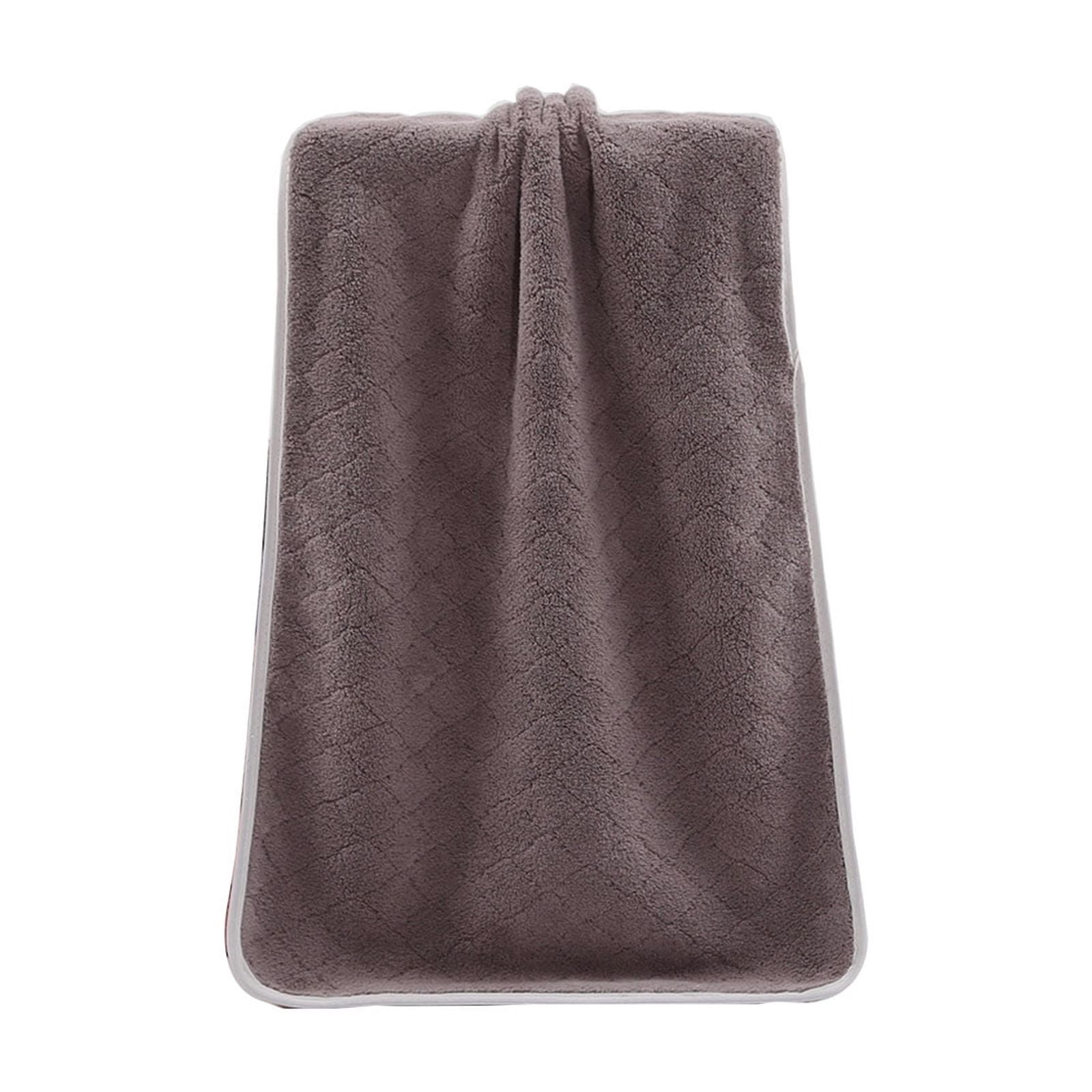 Qocolhg 100% Cotton Oversized Bath Towel, Ultra Soft Highly Absorbant Compact Quickdry & Lightweight Large Bath Towels, Ideal for Bathroom Gym Travel Camp Pool, Clearance, Gray