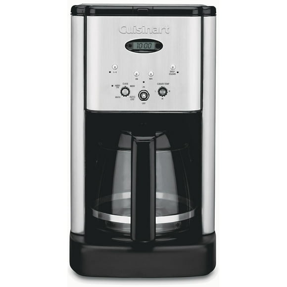 Cuisinart DCC-1200P1 Brew Central Cafetera programable de 12 tazas, jarra, cromo cepillado