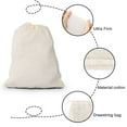 thumbnail image 5 of Visland 3Pcs/Set Filter Bag - Reusable Almond Milk Bag & All Purpose Food Strainer - Fine Mesh Nylon Cheesecloth & Cold Brew Coffee Filter,Drawstring Design, 5 of 8