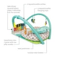 thumbnail image 3 of Infantino Kick 'n Keys 7-in-1 Musical Piano Activity Gym, for Babies 6-12 Months, Multicolor, 3 of 9
