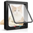 thumbnail image 2 of Portail pour Animaux Élite, Serrure Magnétique à 4 Voies pour Animaux de Compagnie Intérieur Extérieur, Rabat Transparent Offre Vue Non Obstruée et Protection Imperméable, 2 of 5