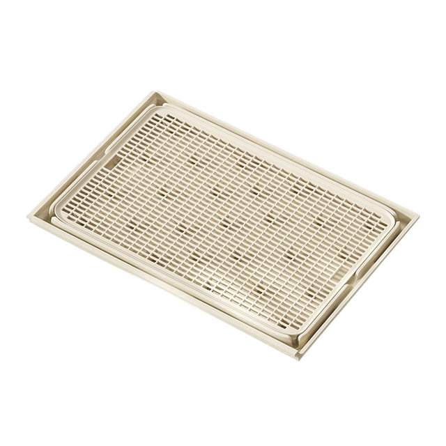 Alfombrilla para arena de gatos Alfombrilla para recoger arena de gatos Suministros para gatos Accesorios Fácil de limpiar Café