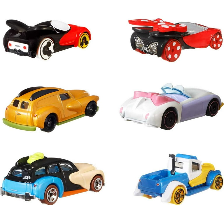 Disney100周年 ミニカー 6台セット Hot Wheels Hot Wheels Disney 100 Collector's Set, 6 Character Cars, 1