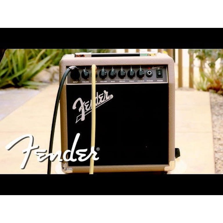 Fender Acoustasonic 15 Acoustic Guitar Combo Amplifier - Walmart.com
