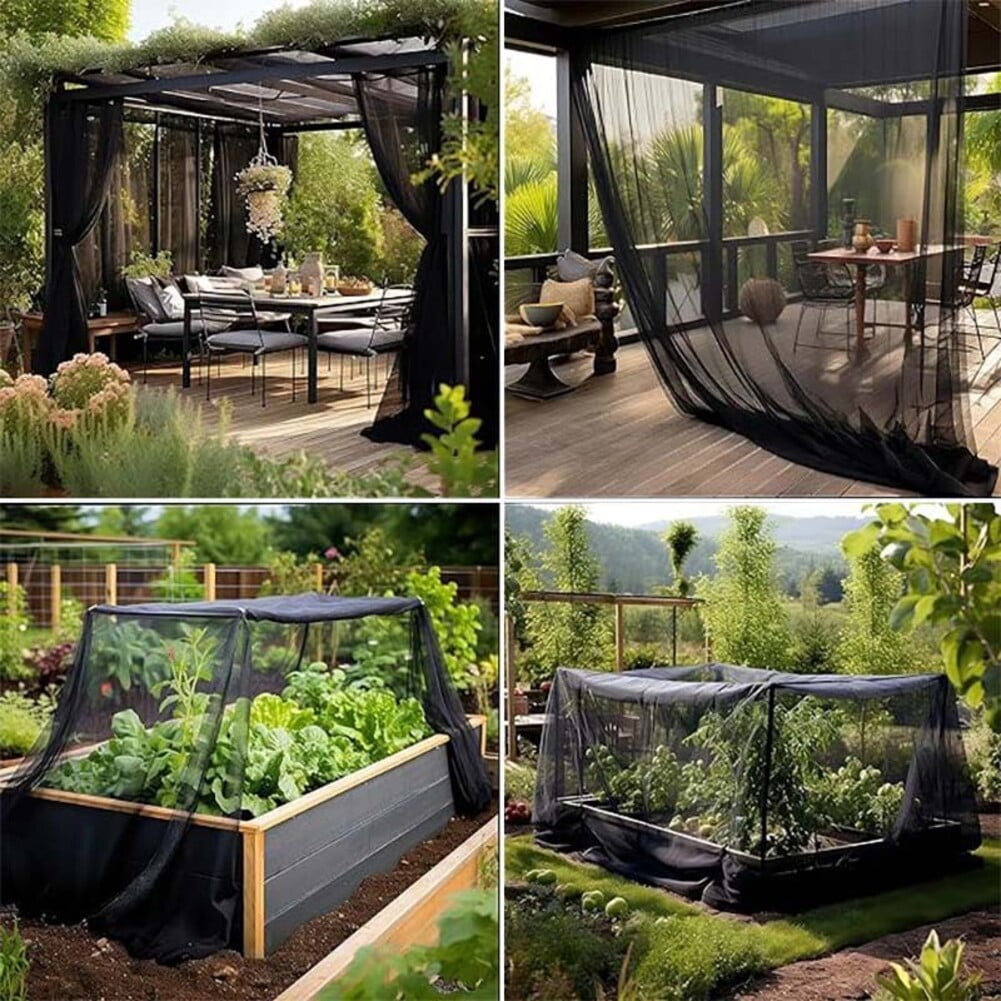 SPRING 20Ft X 5Ft Garden Plant Netting Mesh For Insect Protection And Sunshade