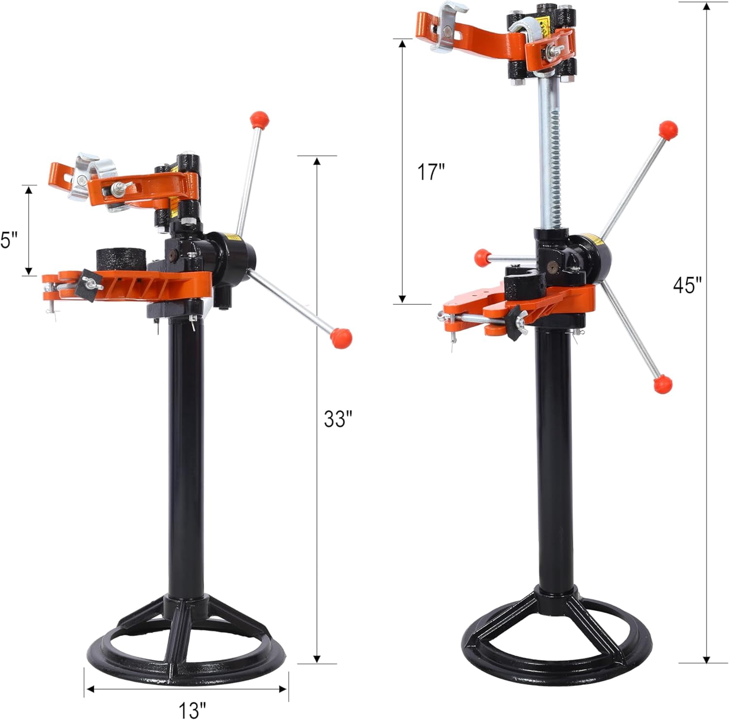 Vehicle Strut Spring Compressor Tool - Heavy Duty Coil Spring Press Removal Tool with 2200Lbs Compression Force | Shock Absorbing Spring Disassembly Tool for Car Repairing