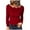 Wine, variant on Aueoeo Shirts for Women, Long Sleeve Shirts for Women Solid Color Lightweight Lace Off Shoulder Casual Tunic Tops Blouses