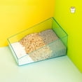 thumbnail image 2 of Hamster Bathtub Large Space High-strength Proper Height Smooth Edges Comfortable Environment Superior Habitat Transparent Acrylic Hamster Sand Bathroom for Small Pets, 2 of 7