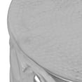 thumbnail image 5 of Noble House Rimrock Aluminum Handcrafted Side Table, Silver, 5 of 6
