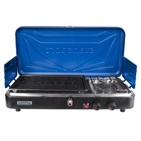 UPC: 0011319136908 | Stansport Propane Stove And Grill Combo