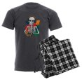 thumbnail image 6 of CafePress - A Skeletal Figure With A T Shirt Featuring - Men's Loose Fit, Cotton - 2 Piece Pajama Set, 6 of 7