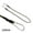 120cm, variant on 30/60/90/120Cm Carabiner Bungee Cords Karabiner Hook Cables Strap Elastic Carabiner Bungee Cords Outdoor Camping Supplies