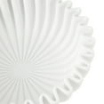 thumbnail image 4 of Anko Pleated Decor White Bowl, 4 of 5