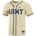 thumbnail image 2 of Men's Nike Gold Army Black Knights Replica Full-Button Baseball Jersey, 2 of 3