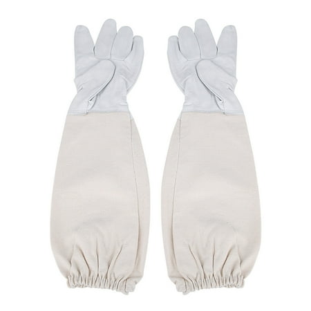 

Bee Keeping Protective Goatskin Gloves with Vented Long Sleeves Beekeeping Tools